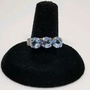 Sabika Edition Winter Magic 3-Stone Ring